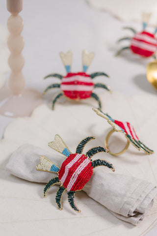 Crab Napkin Rings