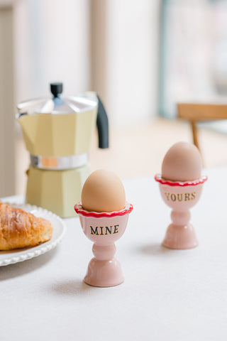Fluted Egg Cup Set