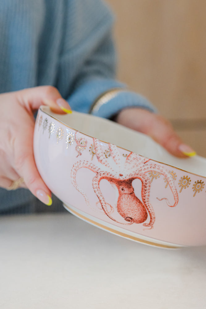 Yvonne Ellen Octopus Serving Bowl