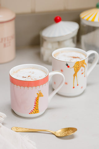 Giraffe Stacking Mugs (2PC)