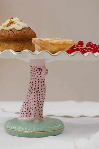 Cheetah 3D Cake Stand
