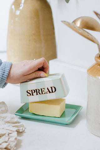 Yvonne Ellen Elephant Butter Dish