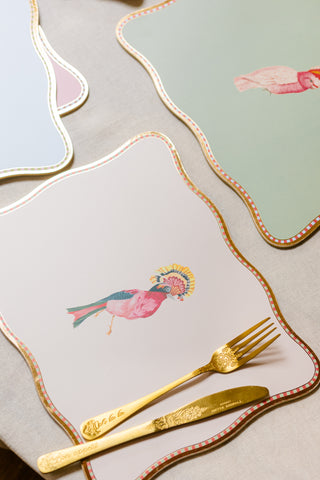 Birds Cork Back Placemats (Set of 4)