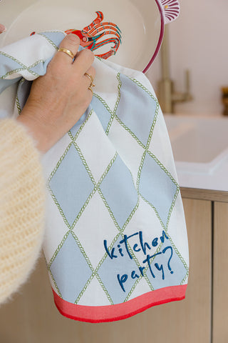 Scalloped Edge Tea Towels