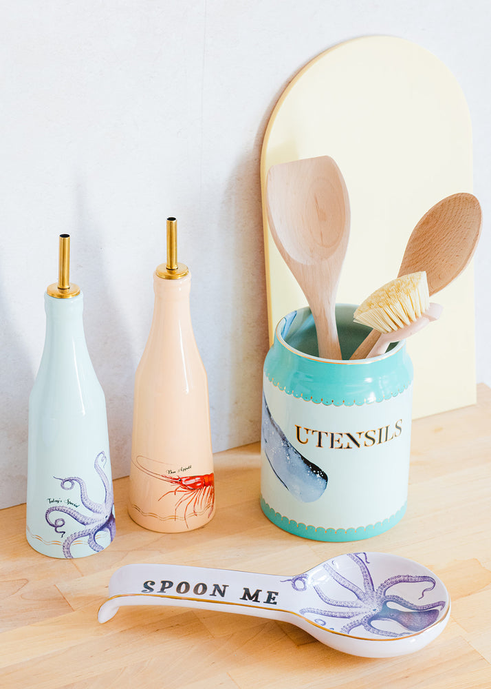 Yvonne Ellen Ceramic Oil and Vinegar Set