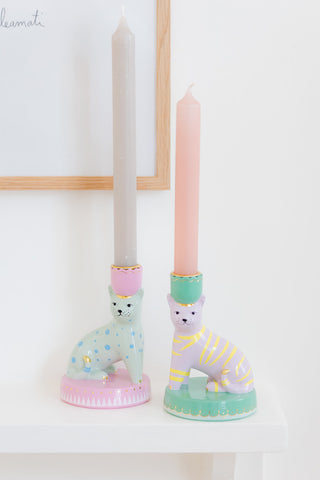 Yvonne Ellen Animal Candlestick Holder (Set of 2)