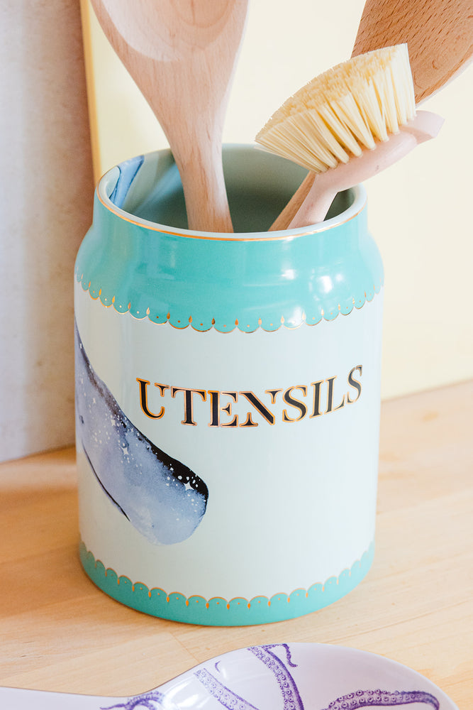 Yvonne Ellen Whale Utensil Pot