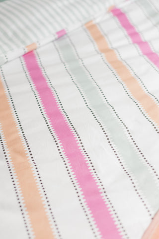 Yvonne Ellen Wobble Stripe Oxford Pillowcase Pair