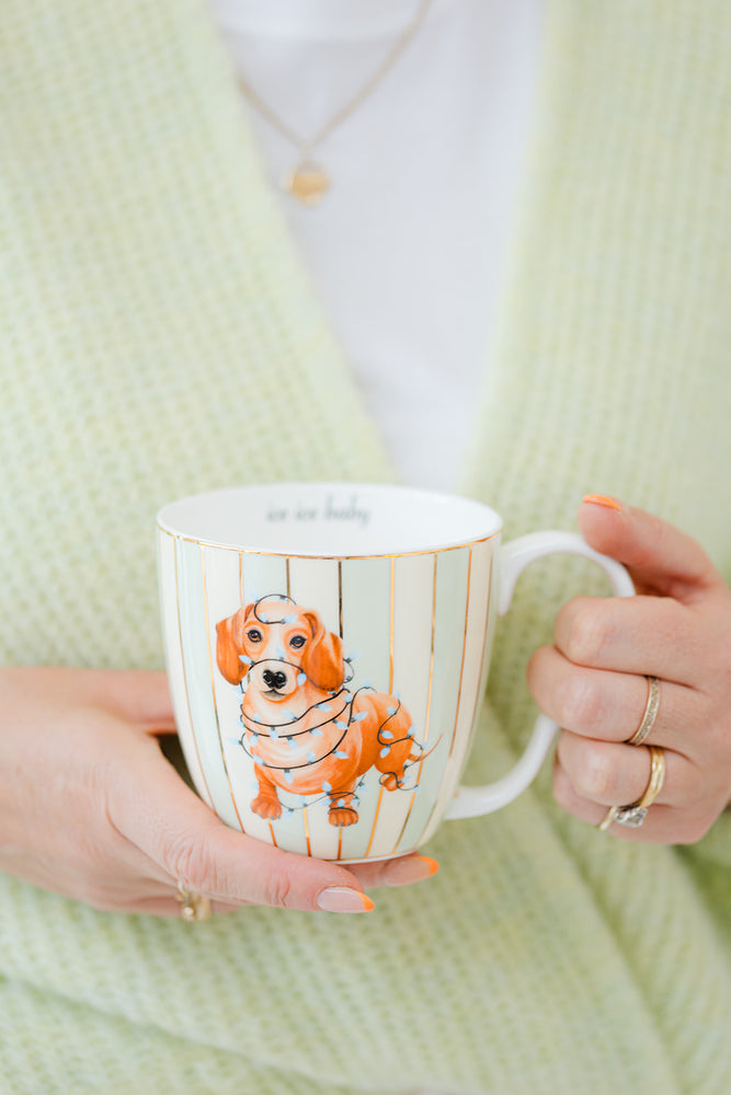 Yvonne Ellen Sausage Doggie Large Mug