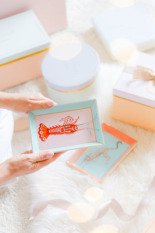 Yvonne Ellen Lobster Rectangular Trinket Dish