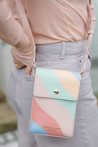 Wobble Stripe Crossbody Pouch