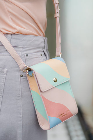 Wobble Stripe Crossbody Pouch