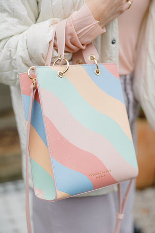 Wobble Stripe Mini Structured Tote