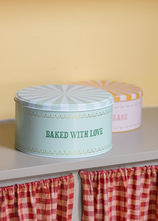 Slogan Cake Tins (Set of 2)