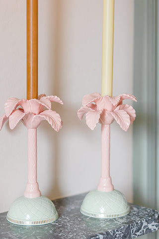 Palm Candlestick Holder