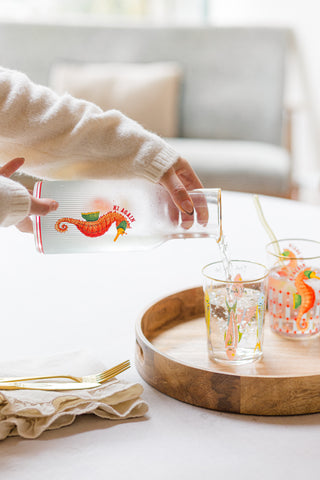 Seahorse Hi Ball Glass