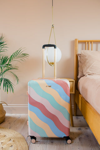 Wobble Stripe Medium 4W Trolley Case