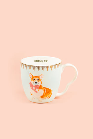 Yvonne Ellen Best of British Corgi Mug (Large)