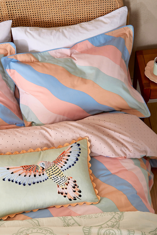 Yvonne Ellen Signature Stripe Oxford Pillowcase Pair