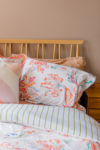 Yvonne Ellen Signature Floral Oxford Pillowcase Pair