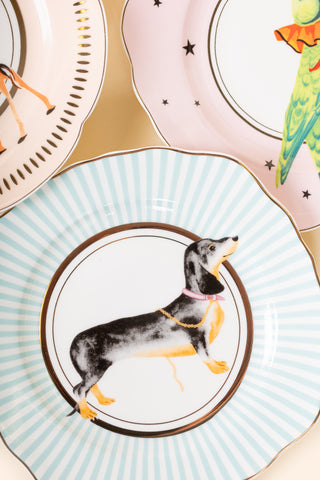 Yvonne Ellen Animal Tea Plates (Set of 4)