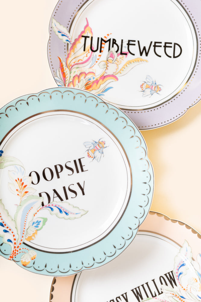 Yvonne Ellen Floral Tea Plates (Set of 4)