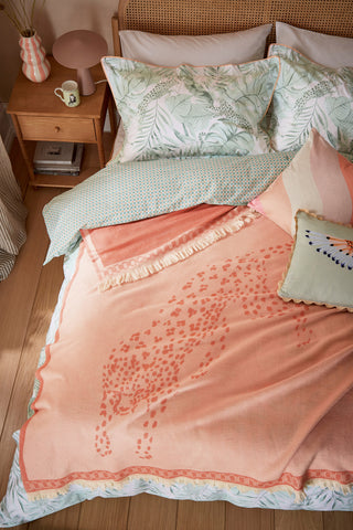 Yvonne Ellen Leopard Throw