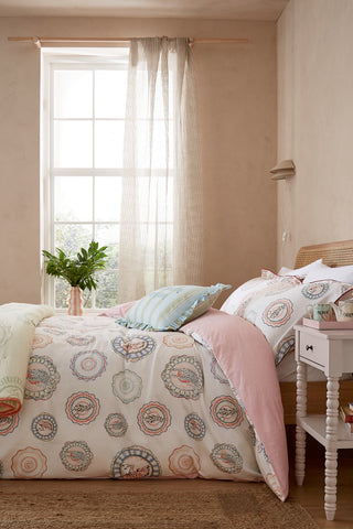 Yvonne Ellen Vintage Plates Oxford Pillowcase Pair