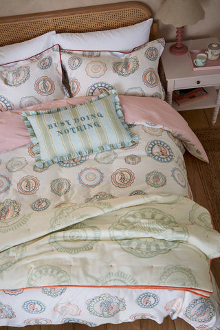 Yvonne Ellen Busy Doing Nothing Cushion