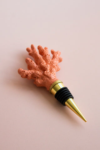 Coral Bottle Stopper
