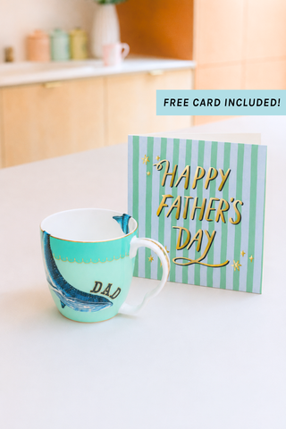 Father's Day Mug with FREE card!
