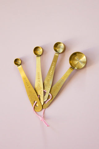 Gold Measuring Spoons
