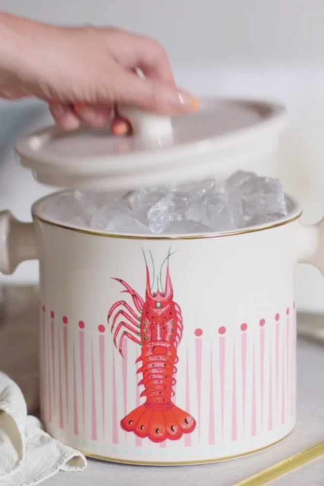 
                
                    Load and play video in Gallery viewer, Yvonne Ellen Lobster Ice Bucket
                
            