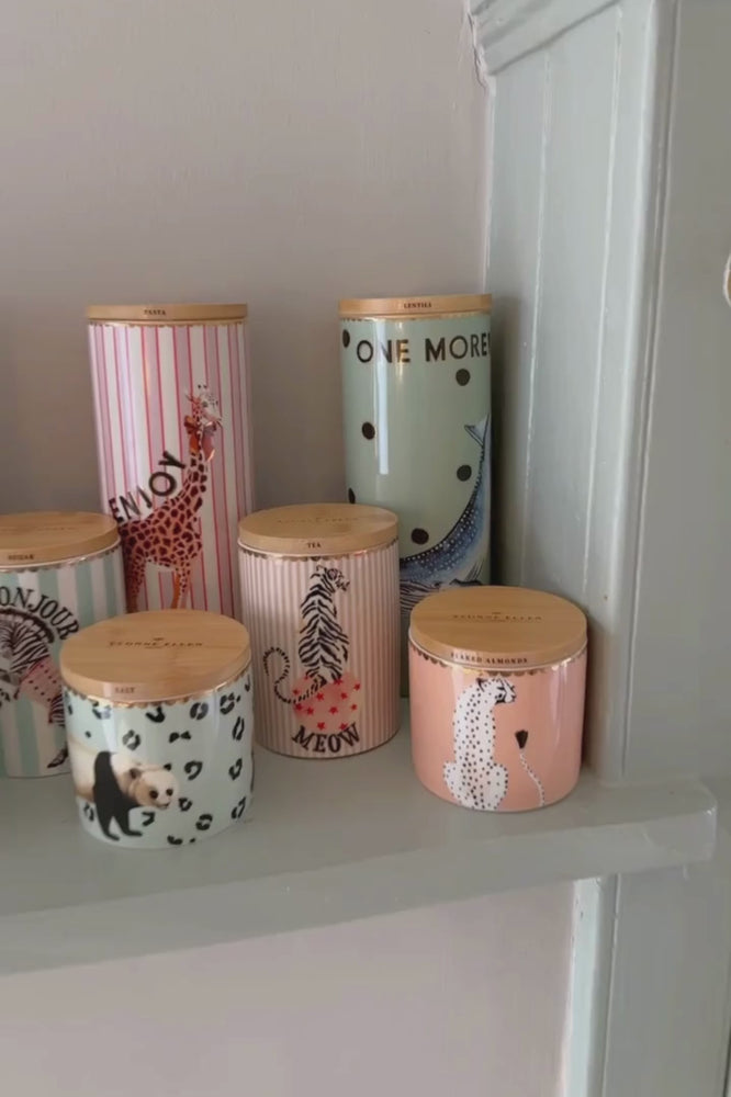 Yvonne Ellen Cheetah Storage Jar (Small)