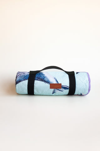 Yvonne Ellen Whale Picnic Blanket