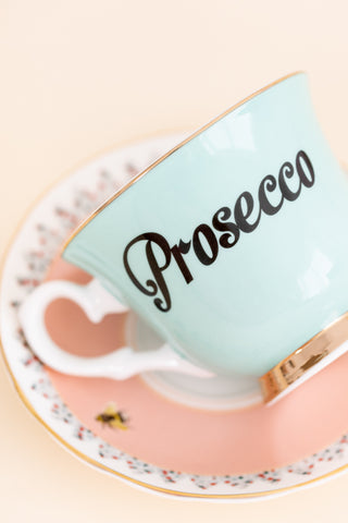 Yvonne Ellen Pastel Prosecco Tea Cup And Saucer