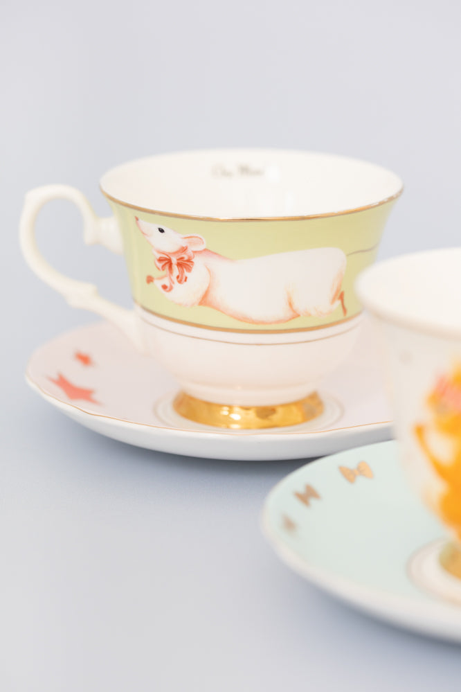 
                
                    Load image into Gallery viewer, Yvonne Ellen Cup and Saucer (Set of 2)
                
            