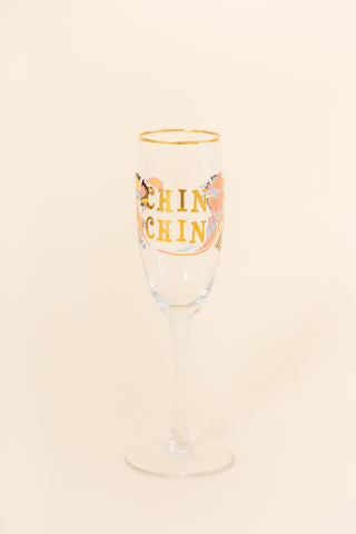 Yvonne Ellen Slogan Flute Glasses (Set of 2)