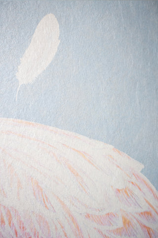 Yvonne Ellen Birds of Paradise Wall Mural, Blue