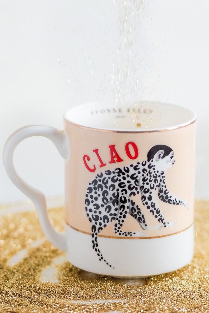 
                
                    Load image into Gallery viewer, Monkey Ciao Small Mug
                
            