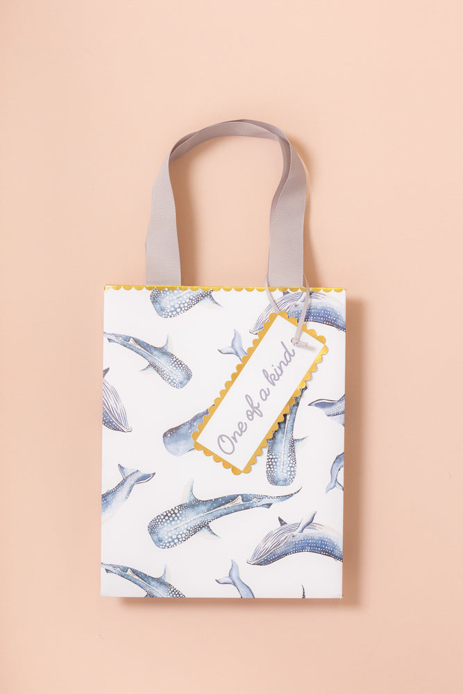 Yvonne Ellen Mini Whale Gift Bag (Small)