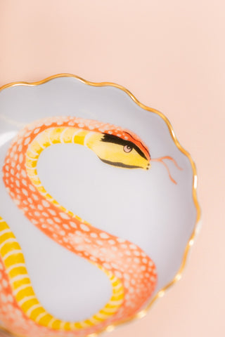 Yvonne Ellen Snakey Round Trinket Dish