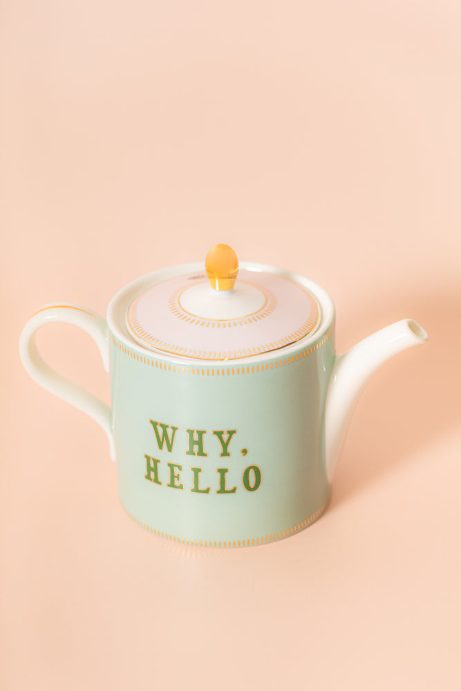 
                
                    Load image into Gallery viewer, Yvonne Ellen Why Hello Teapot (Small)
                
            