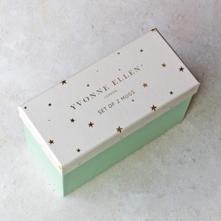 Yvonne Ellen Penguin/Polar Bear Mugs (Set of 2)