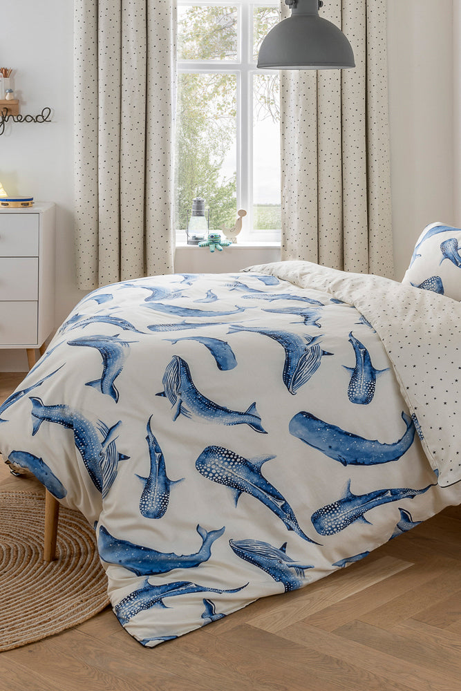 
                
                    Load image into Gallery viewer, Yvonne Ellen Mini Kid&amp;#39;s Whale Bedding
                
            