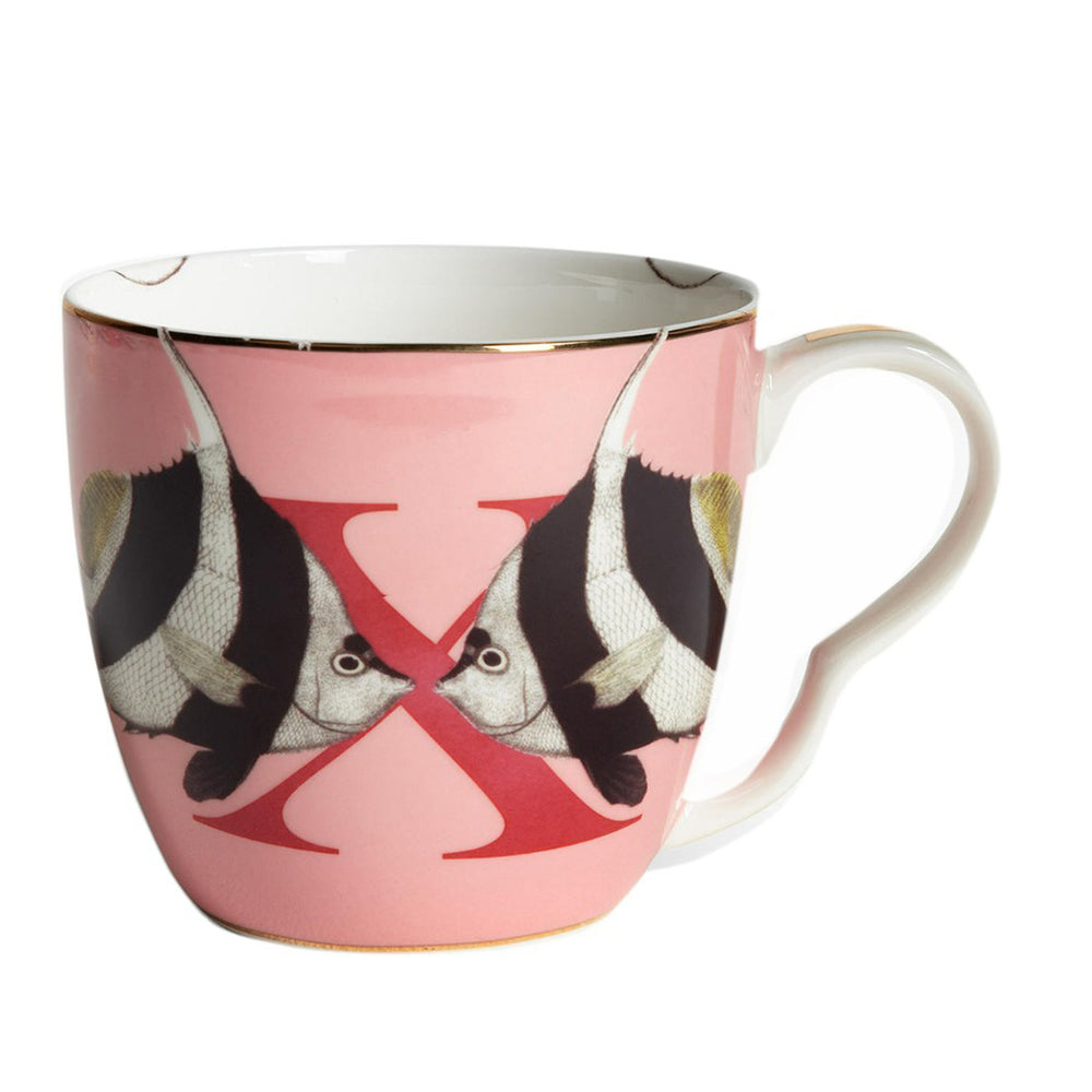 
                
                    Load image into Gallery viewer, Yvonne Ellen Alphabet Mug, X for X-Ray Fish
                
            