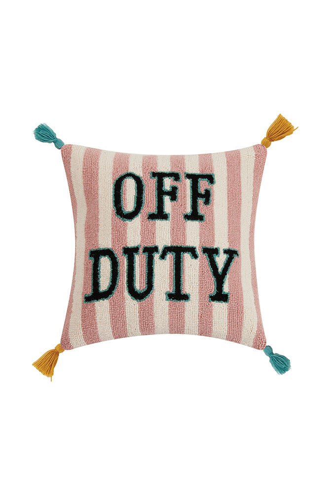 Yvonne Ellen Off Duty Tassels Cushion