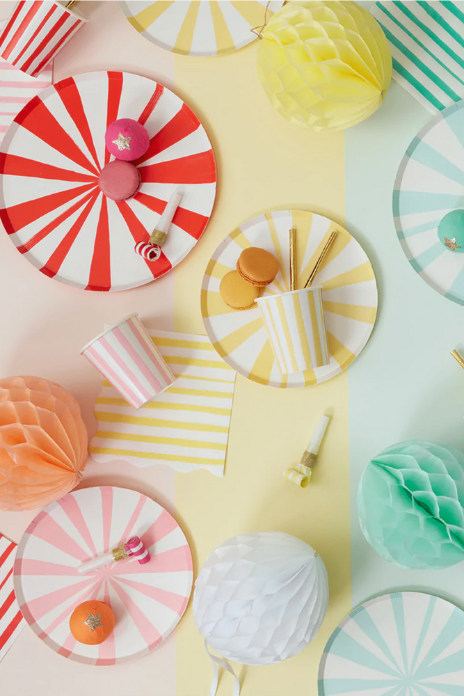 Striped clearance dinner plates