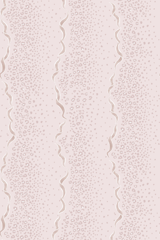 Yvonne Ellen Safari Ribbon Wallpaper Oyster Pearlised